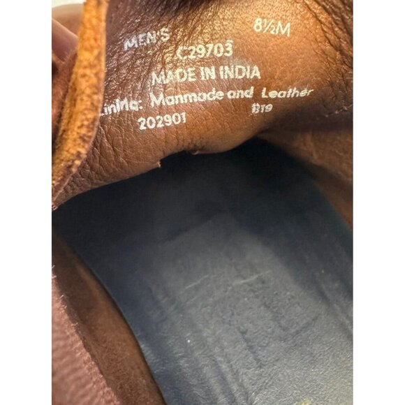 Cole Haan 8.5M‎ Feathercraft Plain Toe Grand Blucher Oxford Leather Shoe Tan main image 11